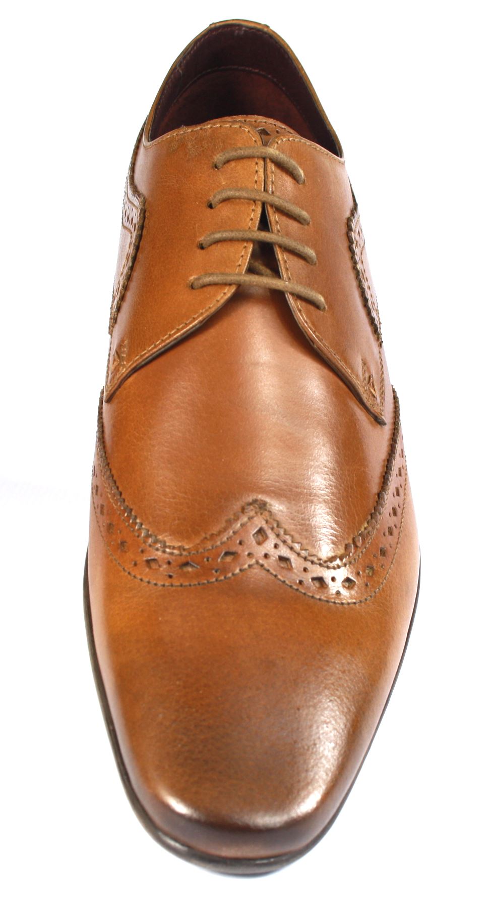 POD Ceres Men's Pointed Toe Leather Lace Up Brogues