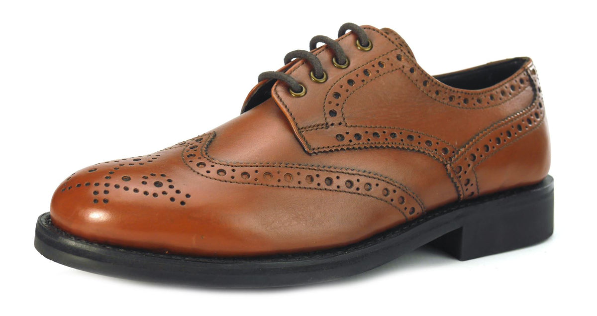 Frank James Benchgrade Monmouth Leather Welted Lace Up Brogues