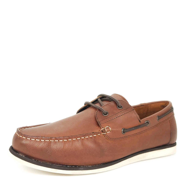 Red Tape Crick Helford Leather Mens Casual Boat Shoes