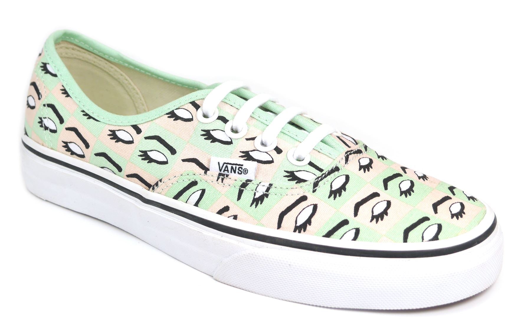 Vans Authentic Kendra Dandy Mod Eye Women's Lace Up Canvas