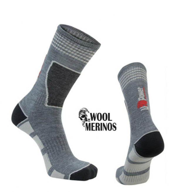 U-Power Frozen Mid Merino Wool Wicking Work Socks