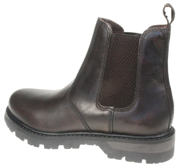 Oaktrak Kids' Rocksley Leather Chelsea Dealer Boots