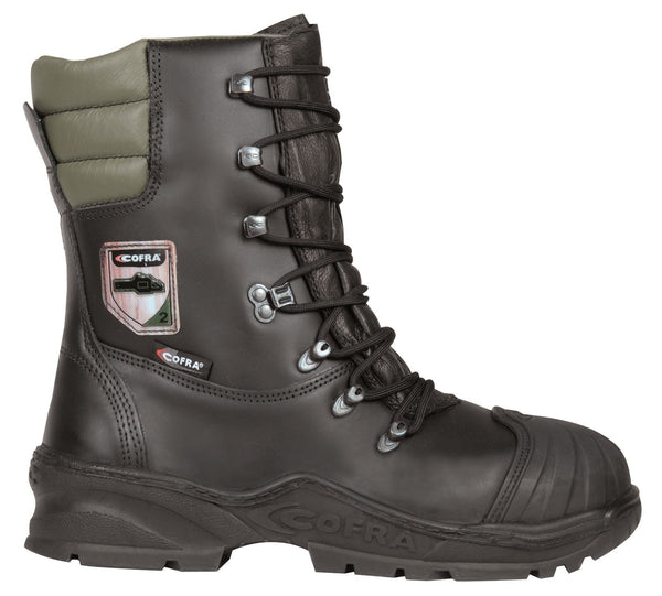 Cofra Power Class 2 Leather Safety Chainsaw Boots
