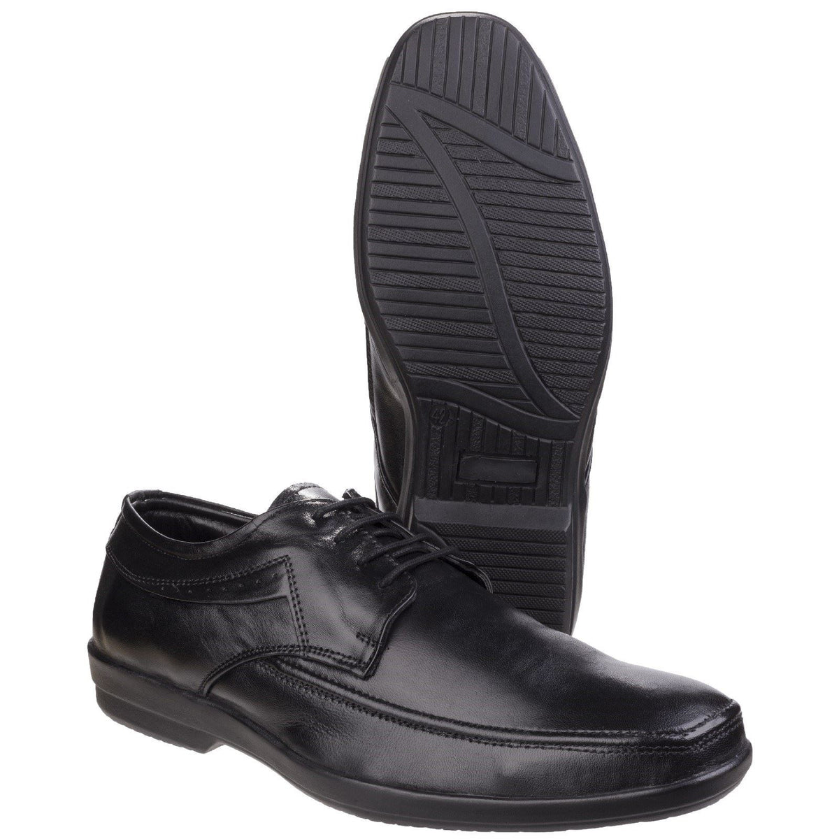 Fleet & Foster Dave Apron Toe Oxford Formal Shoes