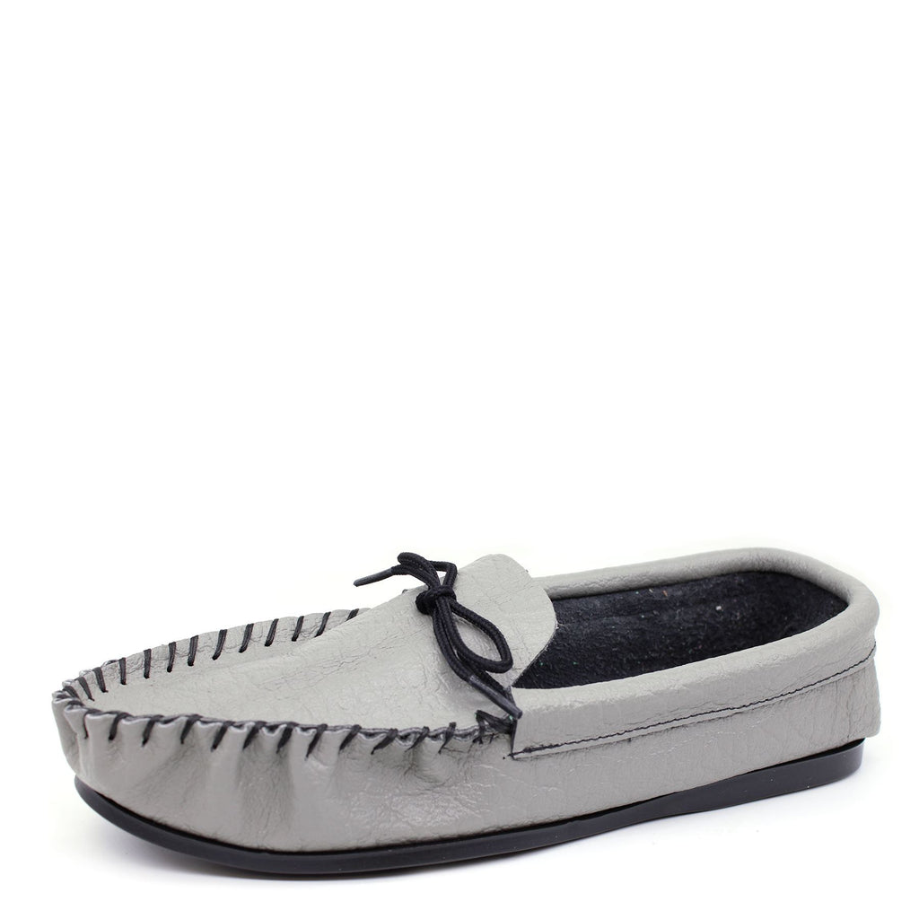 Coopers Moccasin Traditional Mens Leather Outdoor Slippers