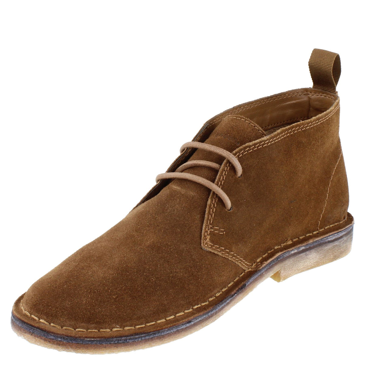 HX London Sahara Men's Suede Desert Boots