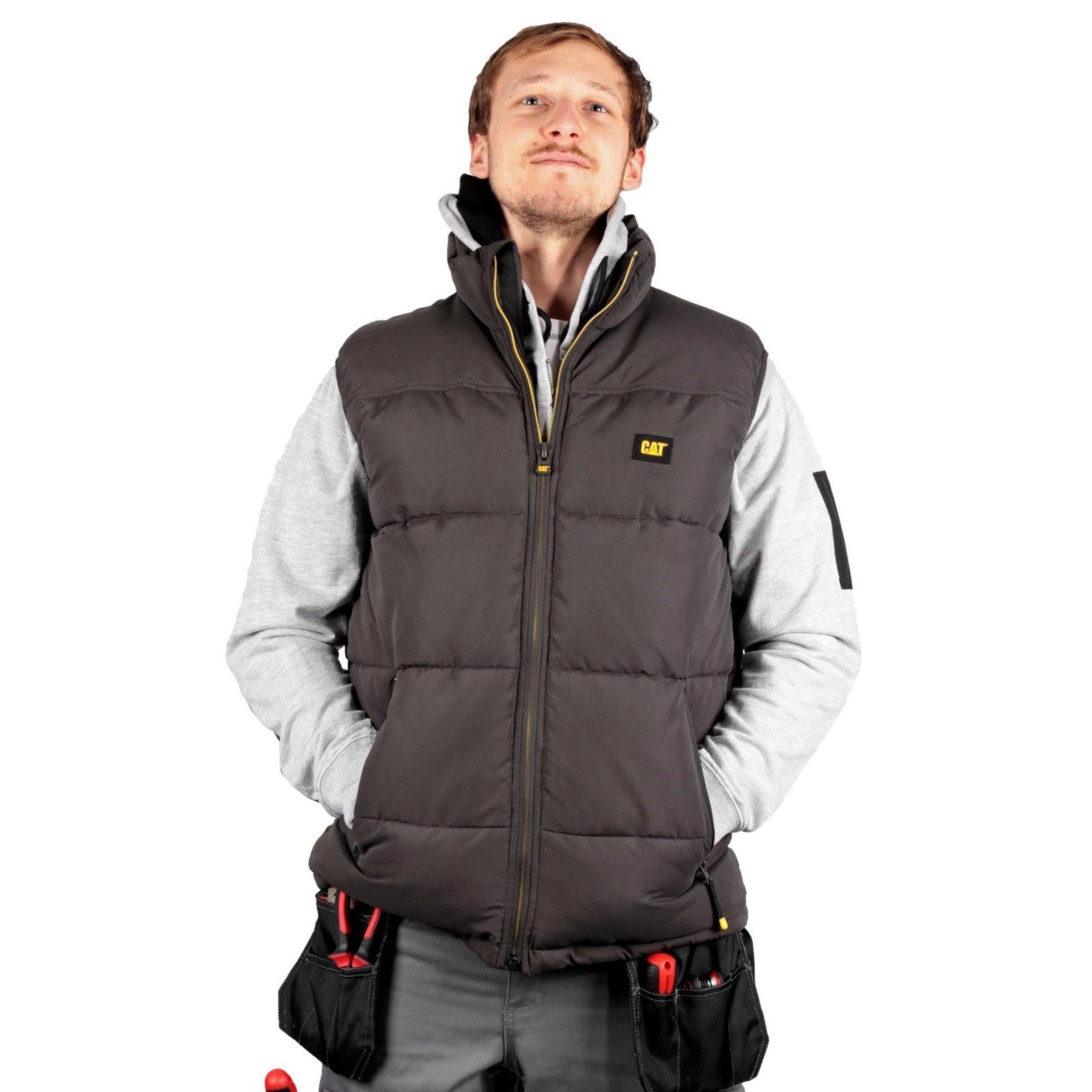 Caterpillar Arctic Zone Vest Gilet Coat Wellington Warehouse