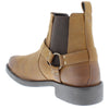 HX London Malden Western Ankle Biker Leather Boots