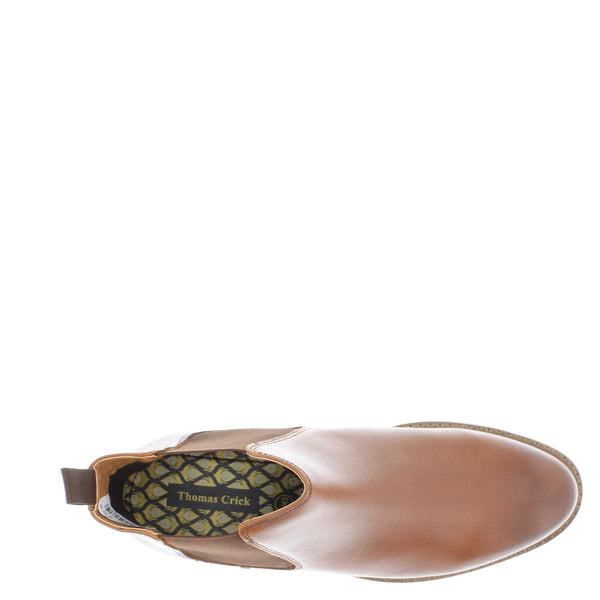 Thomas Crick Bateman Men's Leather Pull On Chelsea Boots