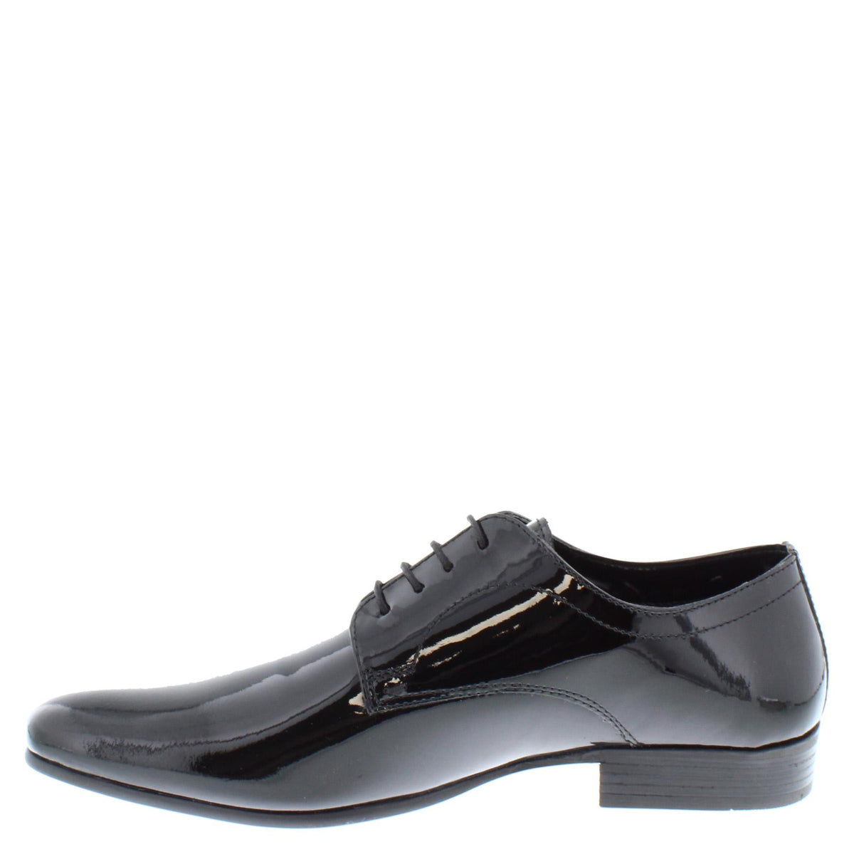 Thomas Crick Men's Patent Leather Lace Up Dress Shoes
