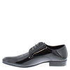 Thomas Crick Men's Patent Leather Lace Up Dress Shoes