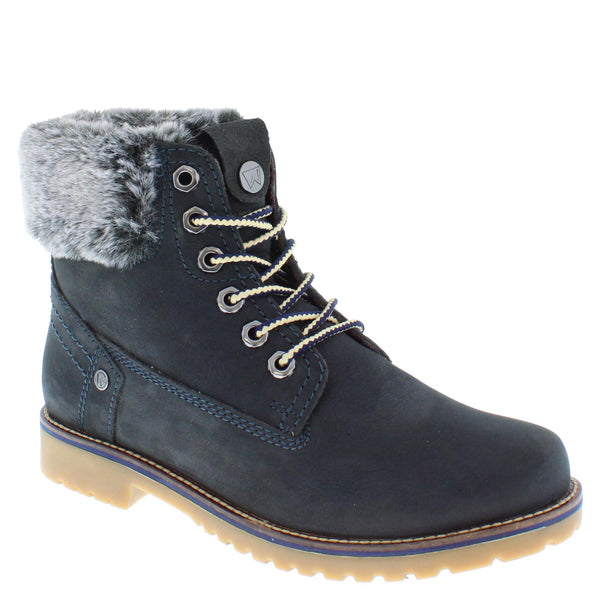 Wrangler Alaska Women's Warm Fleece Lined Lace Up Ankle Boots