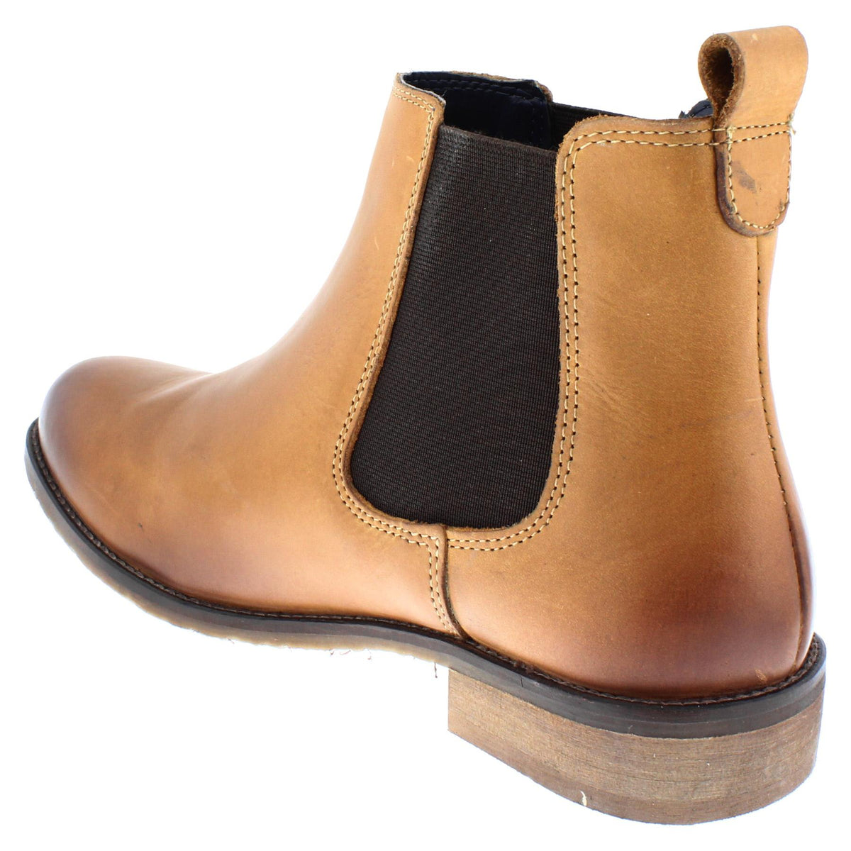 Frank James Aintree Women's Leather Pull On Chelsea Boots