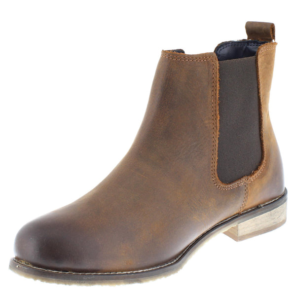 Frank James Aintree Women's Leather Pull On Chelsea Boots