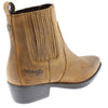 Wrangler Tex Mid Men's Leather Pull On Cowboy Chelsea Boots