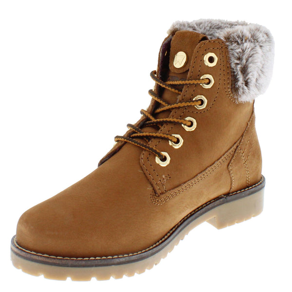 Wrangler Alaska Women's Warm Fleece Lined Lace Up Ankle Boots