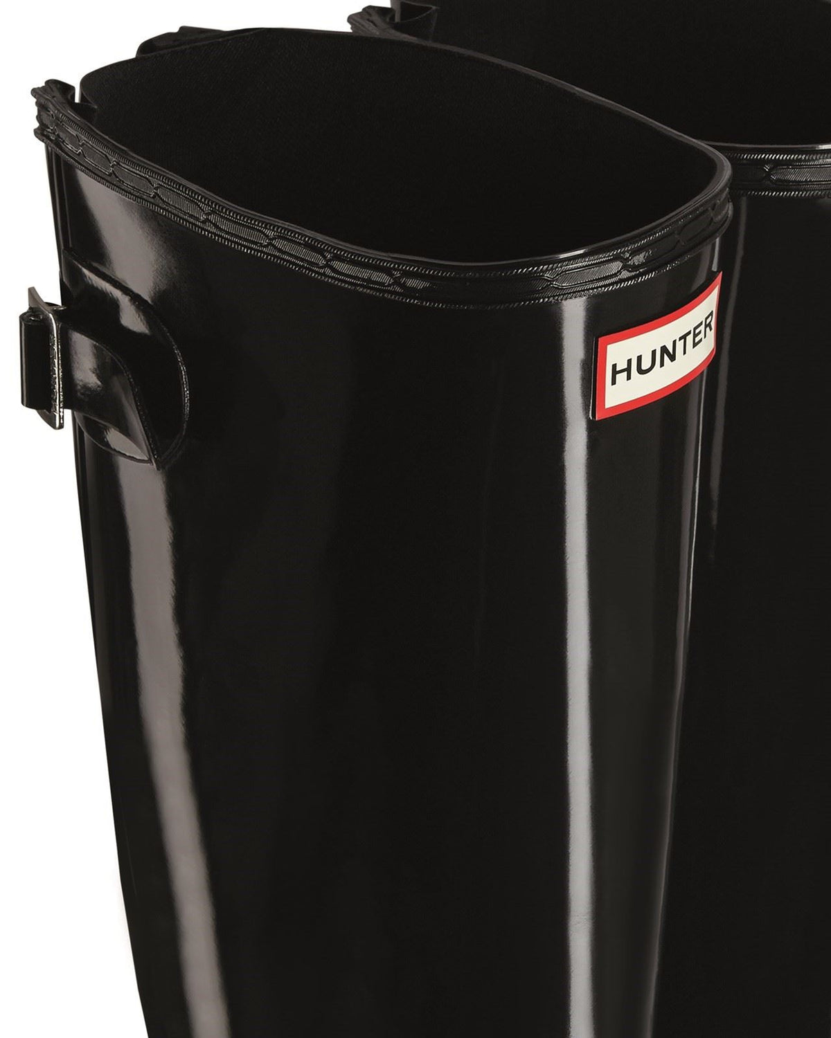 Hunter Women's Tall Back Adjustable Gloss Wellington Boots