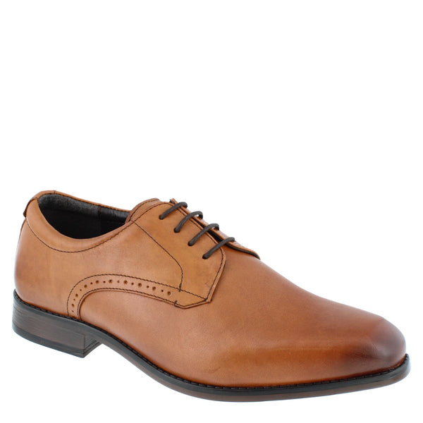 HX London Euston Men's Leather Derby Shoes