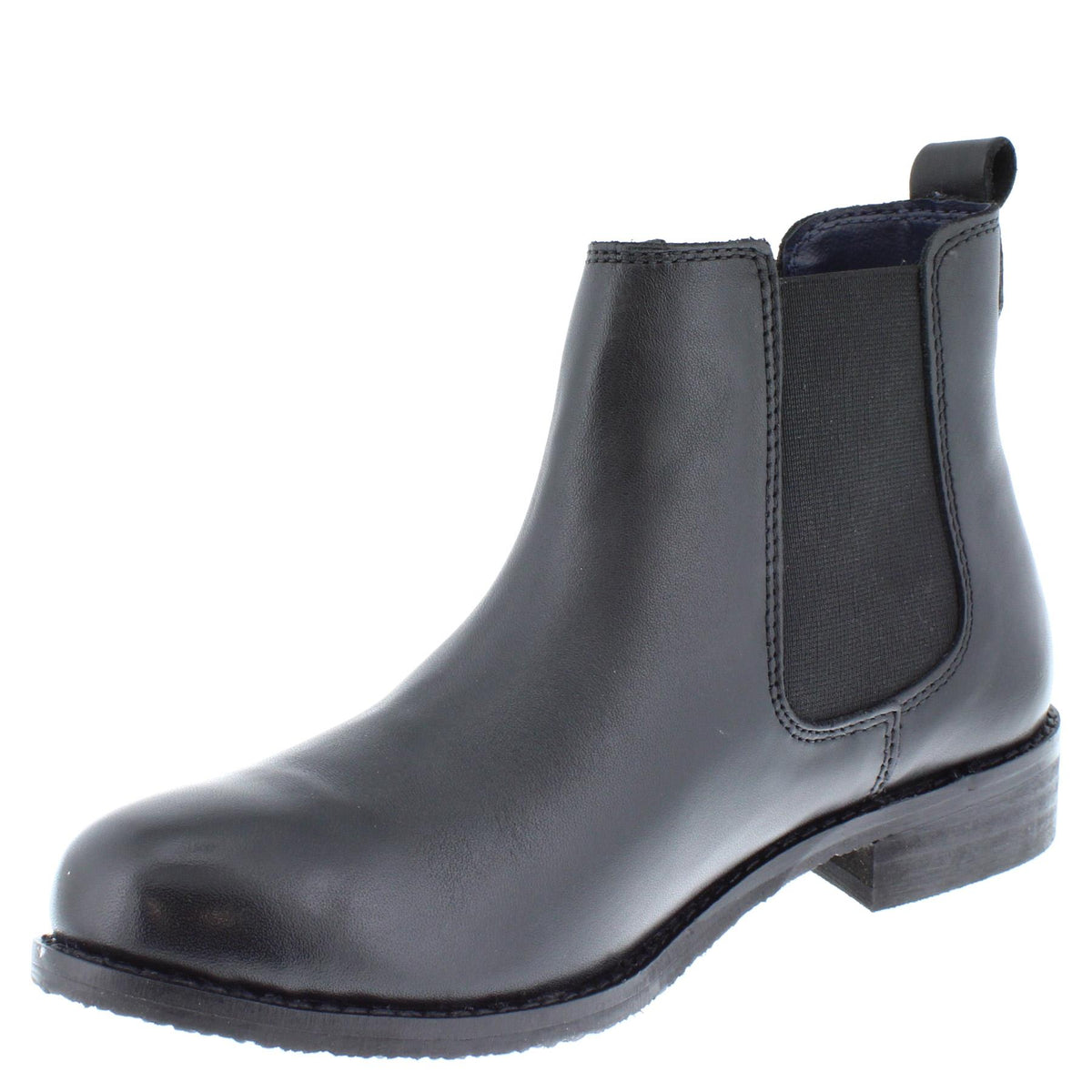 Frank James Aintree Women's Leather Pull On Chelsea Boots