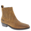 Wrangler Tex Mid Men's Leather Pull On Cowboy Chelsea Boots