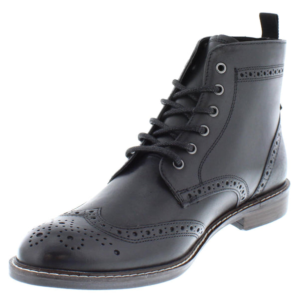Thomas Crick Askham Men's Leather Lace Up Brogue Boots