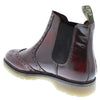 Frank James Warkton Men's Leather Pull On Brogue Chelsea Boots