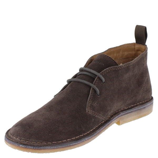 HX London Sahara Men's Suede Desert Boots