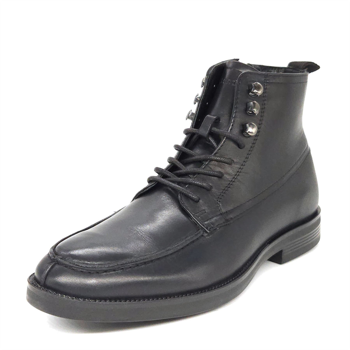 HX London Ealing Lace Up Leather Boots