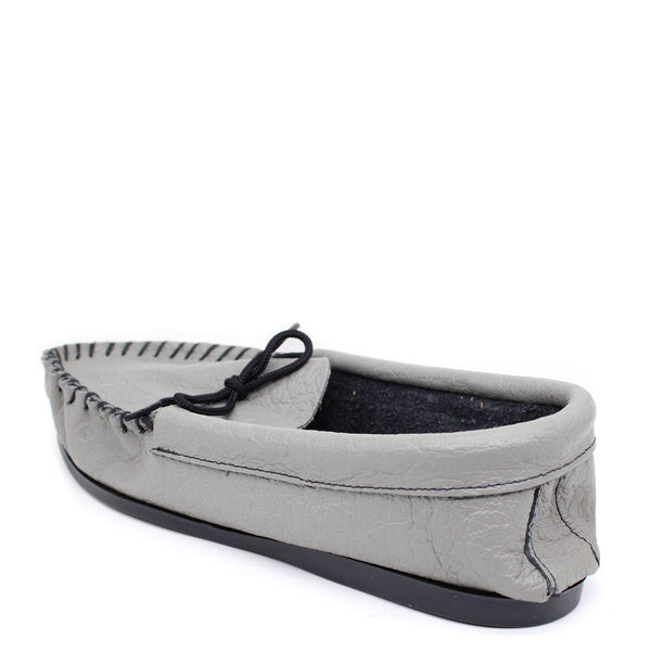 Coopers Moccasin Traditional Mens Leather Outdoor Slippers