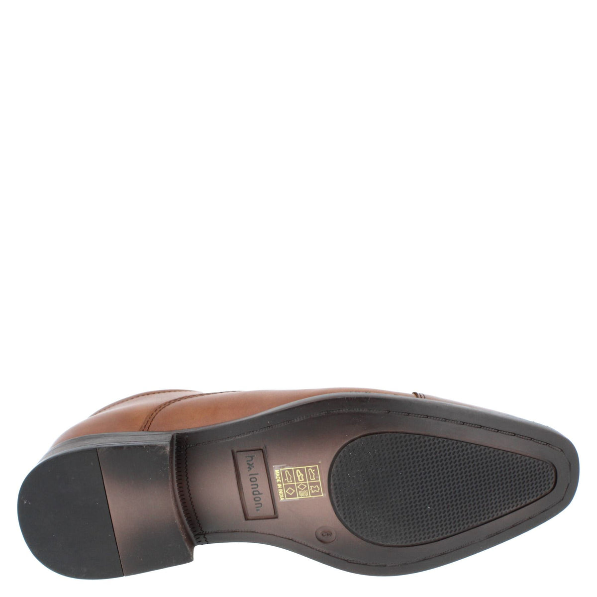 HX London Charing Men's Leather Cap Oxford Shoes