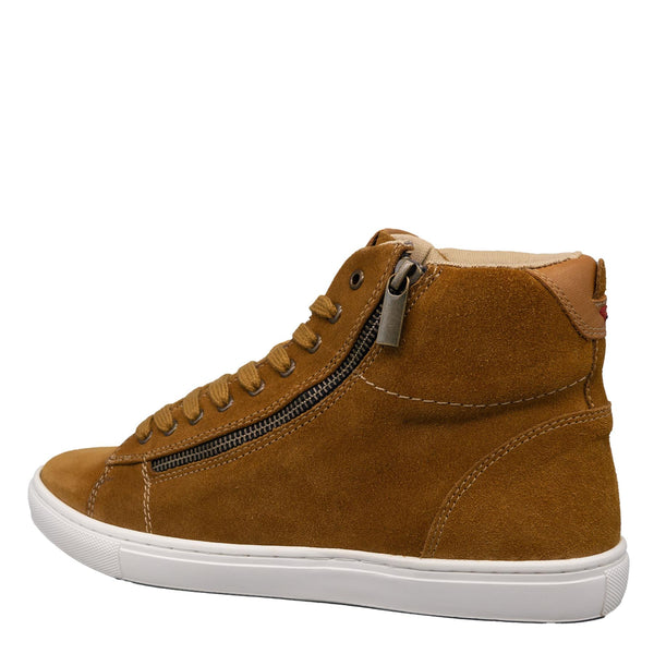 HX London Ilford Suede High Top Trainers