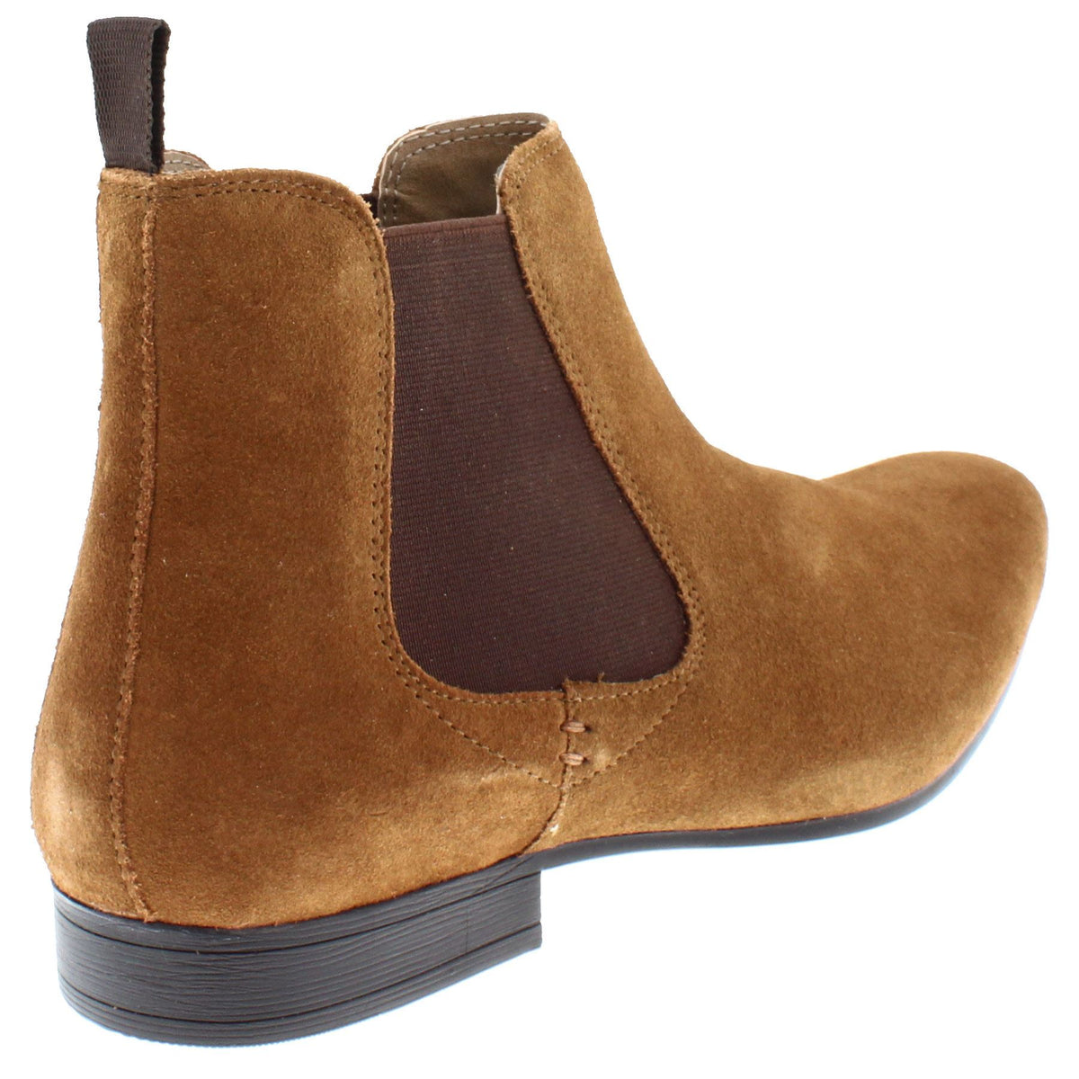 Thomas Crick Stanway Men's Suede Leather Pointed Chelsea Boots