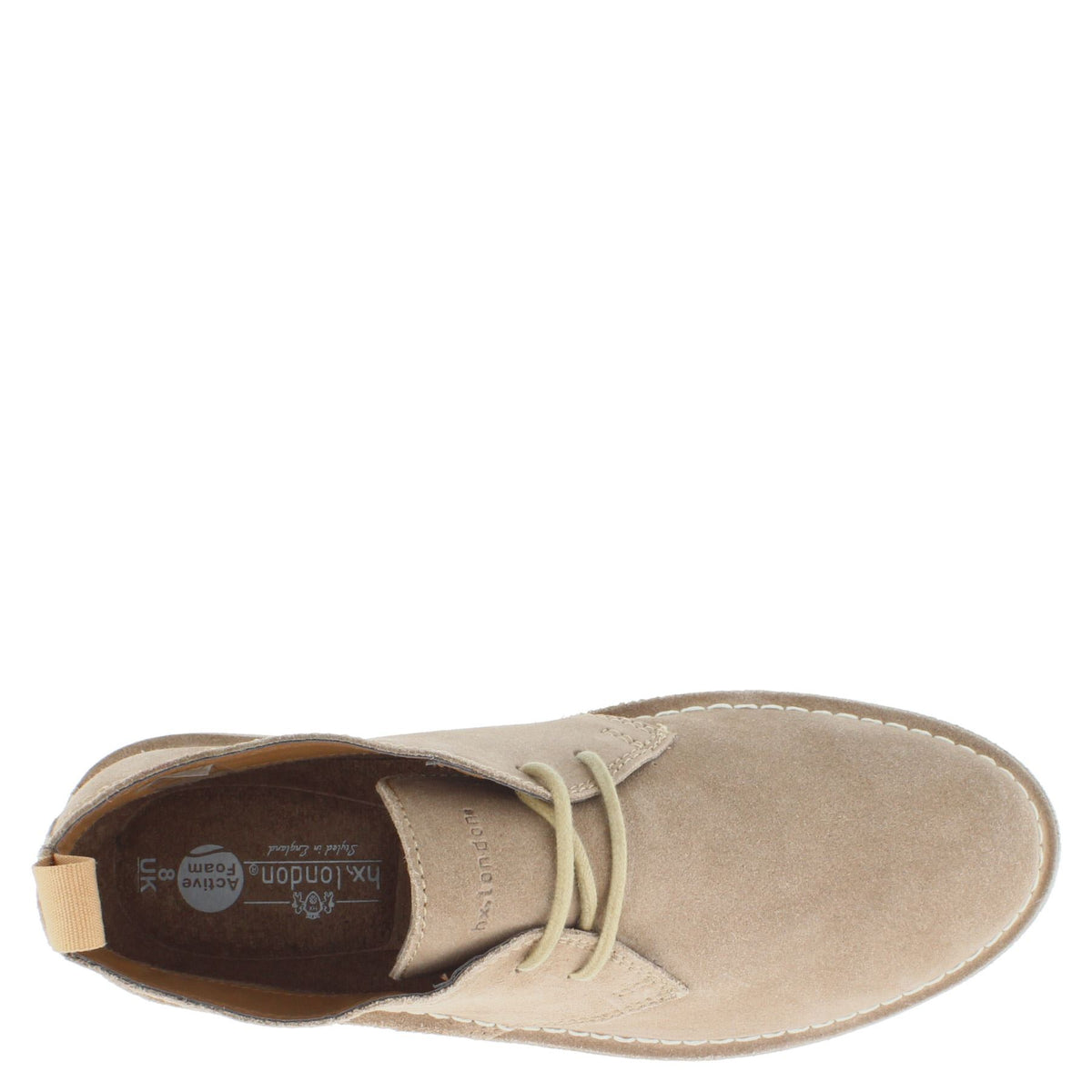 HX London Sahara Men's Suede Desert Boots