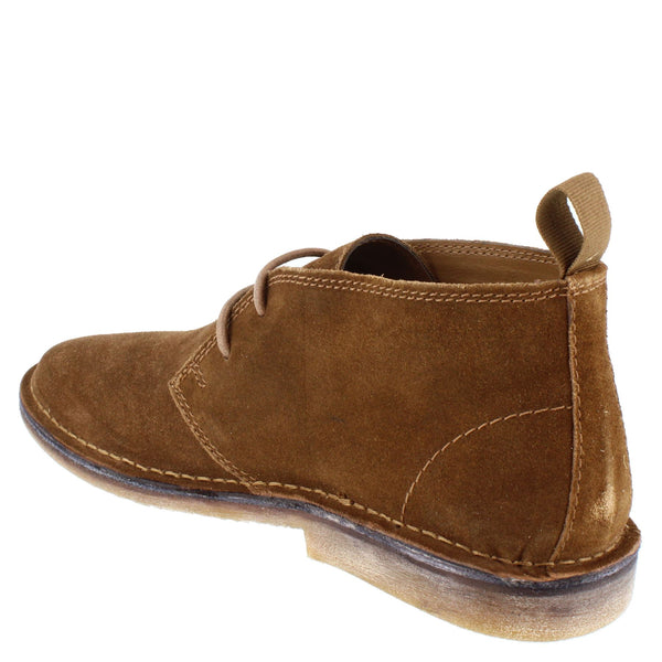 HX London Sahara Men's Suede Desert Boots