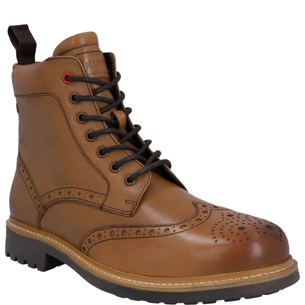 Hunter Cawdor Men's Brogue Lace Up Boots