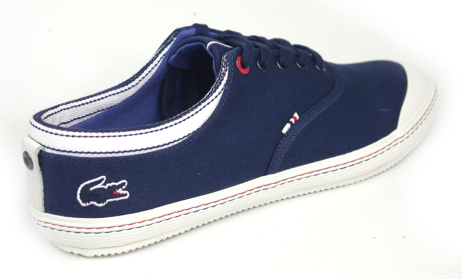 Lacoste mens canvas shoes clearance
