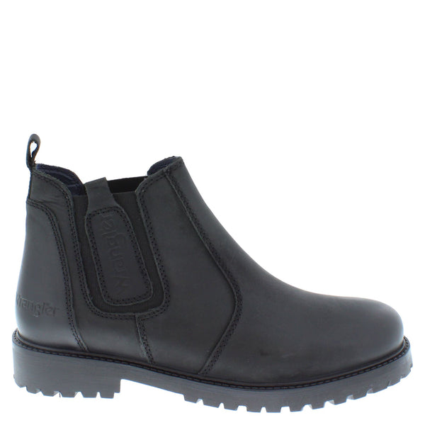 Wrangler Yuma Chelsea Men's Leather Pull On Ankle Boots