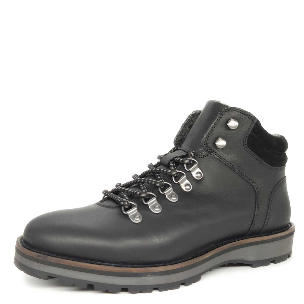 Thomas Crick Dekker Men's Leather Lace Up Hiker Boots