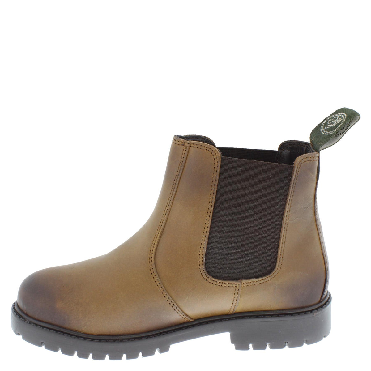 Frank James Rutland Kids' Leather Chelsea Dealer Boots