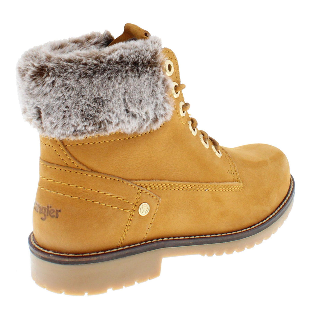 Wrangler Alaska Women's Warm Fleece Lined Lace Up Ankle Boots