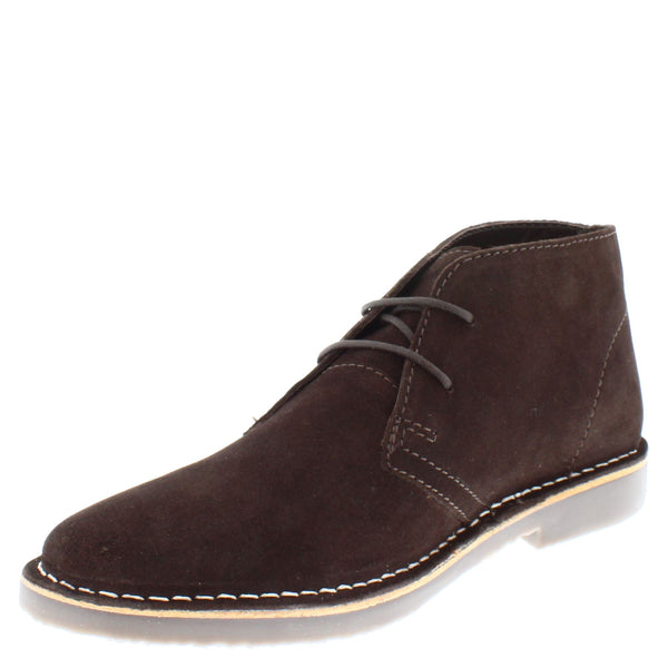 Thomas Crick Gobi Suede Leather Mens Desert Lace Up Chukka Boots