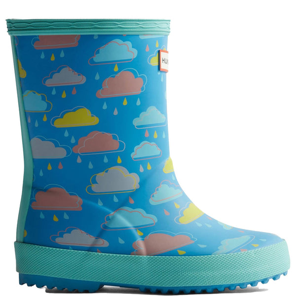Hunter Kids' Rain Cloud Wellingtons