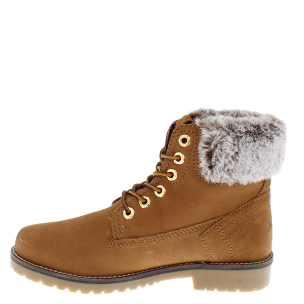 Wrangler Alaska Women's Warm Fleece Lined Lace Up Ankle Boots