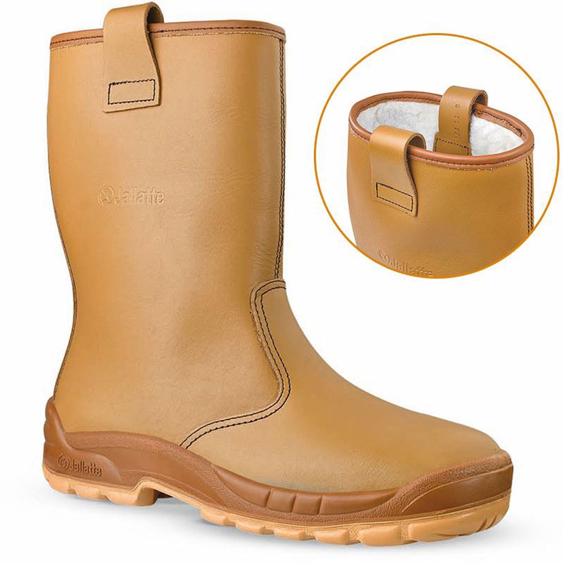 Jallatte Jalfrigg J0652 S3 Metal Free Safety Rigger Boots Wellington Warehouse
