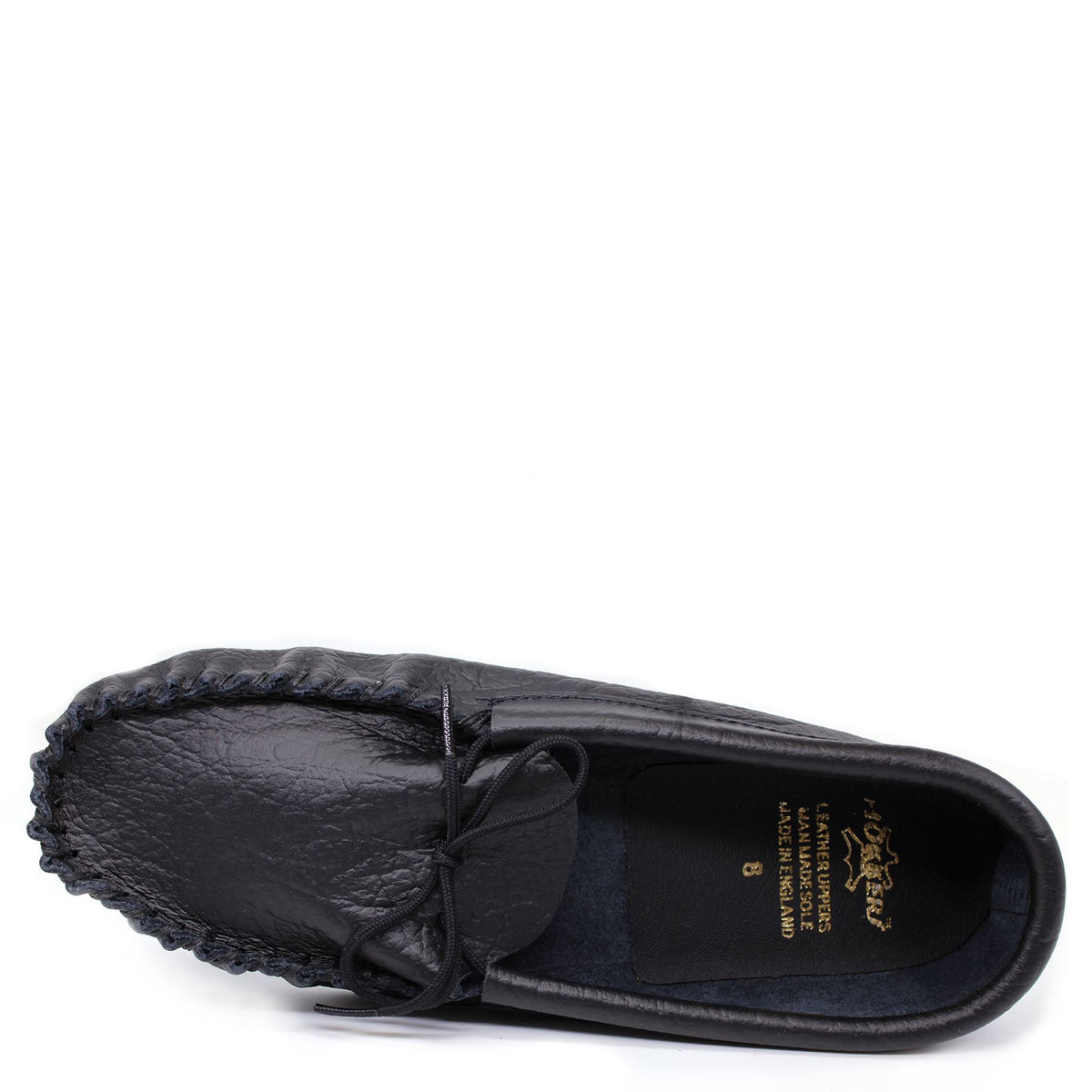 Coopers Moccasin Traditional Mens Leather Outdoor Slippers