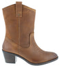 HX London Dallas Women's Leather Mid-Calf Cowboy Boots