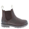 Frank James Braunston Men's Greasy Brown Pull On Chelsea Boots