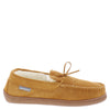 Dunlop Men's Leather Faux Fur Lined Joshua Mocassin Slippers
