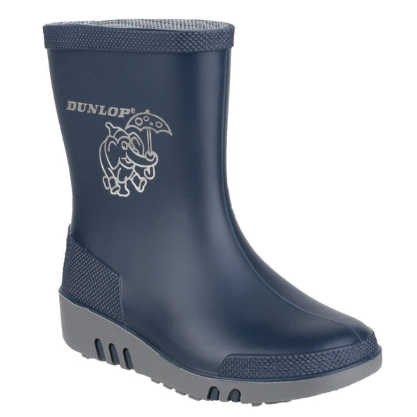 Dunlop Mini Elephant Wellington Junior Boots
