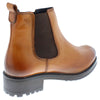 Frank James Women's Larkhill Block Heel Cleated Sole Chelsea Boots